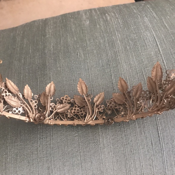 Tiara vintage new and stunning gold - Picture 5 of 7